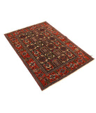 Baluch 3'3'' X 4'8'' Hand-Knotted Wool Rug 3'3'' x 4'8'' (98 X 140) / Multi / Rust