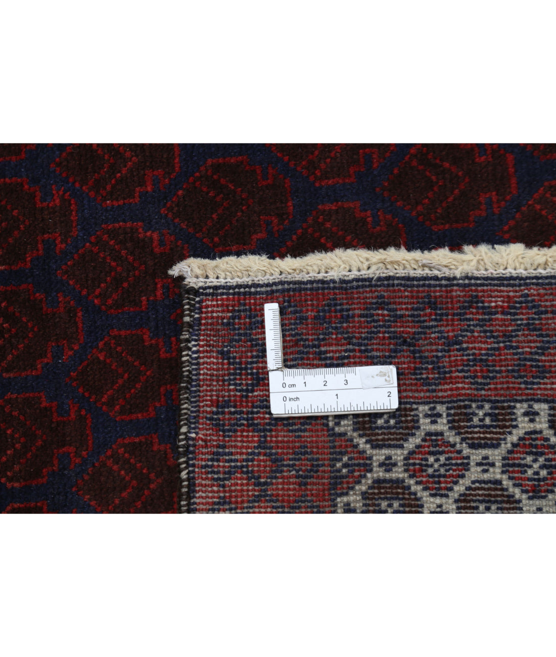 Baluch 3'2'' X 4'8'' Hand-Knotted Wool Rug 3'2'' x 4'8'' (95 X 140) / Red / N/A