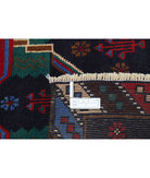 Baluch 2'9'' X 4'8'' Hand-Knotted Wool Rug 2'9'' x 4'8'' (83 X 140) / Red / N/A