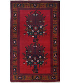 Baluch 2'10'' X 4'9'' Hand-Knotted Wool Rug 2'10'' x 4'9'' (85 X 143) / Red / N/A