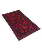 Baluch 2'10'' X 4'7'' Hand-Knotted Wool Rug 2'10'' x 4'7'' (85 X 138) / Red / N/A