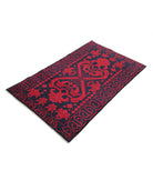 Baluch 2'10'' X 4'7'' Hand-Knotted Wool Rug 2'10'' x 4'7'' (85 X 138) / Red / N/A