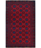 Baluch 2'10'' X 4'8'' Hand-Knotted Wool Rug 2'10'' x 4'8'' (85 X 140) / Red / N/A