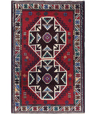 Baluch 2'11'' X 4'6'' Hand-Knotted Wool Rug 2'11'' x 4'6'' (88 X 135) / Red / N/A