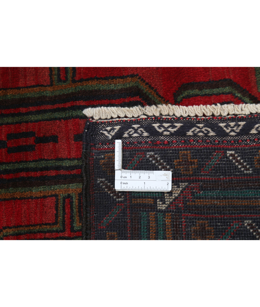 Baluch 3'1'' X 4'8'' Hand-Knotted Wool Rug 3'1'' x 4'8'' (93 X 140) / Red / N/A