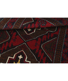 Baluch 2'9'' X 4'11'' Hand-Knotted Wool Rug 2'9'' x 4'11'' (83 X 148) / Red / N/A