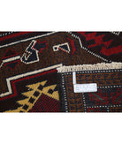 Baluch 2'9'' X 4'11'' Hand-Knotted Wool Rug 2'9'' x 4'11'' (83 X 148) / Red / N/A