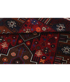 Baluch 2'8'' X 4'9'' Hand-Knotted Wool Rug 2'8'' x 4'9'' (80 X 143) / Red / N/A