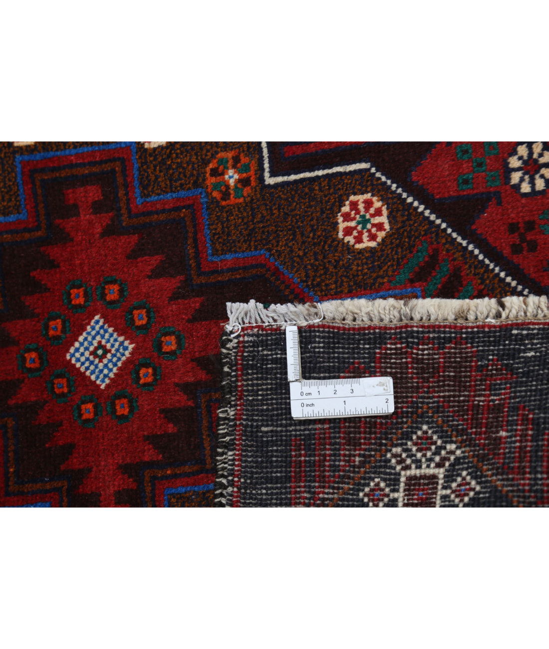 Baluch 2'8'' X 4'9'' Hand-Knotted Wool Rug 2'8'' x 4'9'' (80 X 143) / Red / N/A