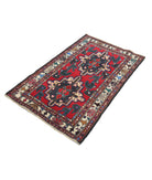 Baluch 2'11'' X 4'9'' Hand-Knotted Wool Rug 2'11'' x 4'9'' (88 X 143) / Red / N/A