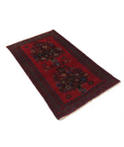 Baluch 2'10'' X 4'8'' Hand-Knotted Wool Rug 2'10'' x 4'8'' (85 X 140) / Red / N/A