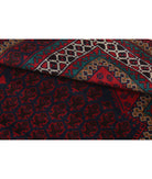 Baluch 3'2'' X 4'9'' Hand-Knotted Wool Rug 3'2'' x 4'9'' (95 X 143) / Red / N/A