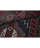 Baluch 2'10'' X 4'9'' Hand-Knotted Wool Rug 2'10'' x 4'9'' (85 X 143) / Red / N/A