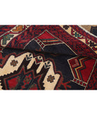 Baluch 3'0'' X 4'6'' Hand-Knotted Wool Rug 3'0'' x 4'6'' (90 X 135) / Red / N/A