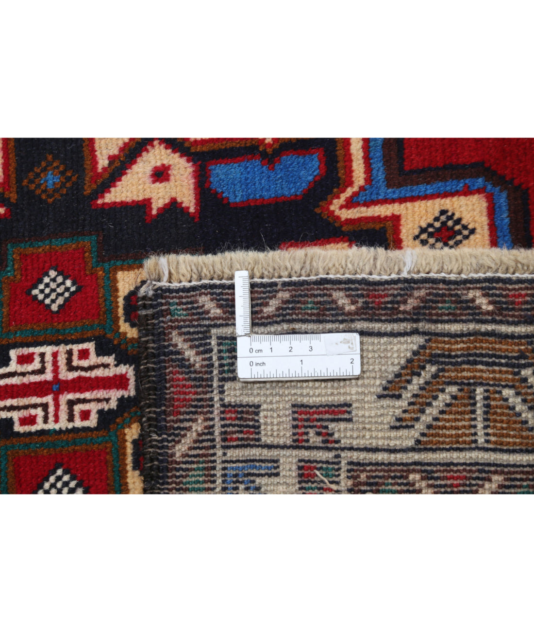 Baluch 2'9'' X 4'11'' Hand-Knotted Wool Rug 2'9'' x 4'11'' (83 X 148) / Red / N/A