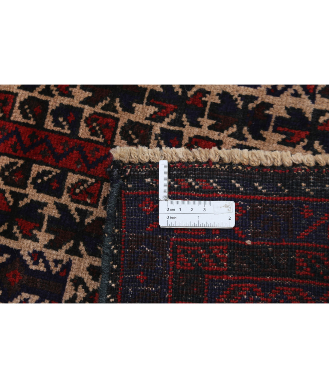 Baluch 2'10'' X 4'11'' Hand-Knotted Wool Rug 2'10'' x 4'11'' (85 X 148) / Red / N/A