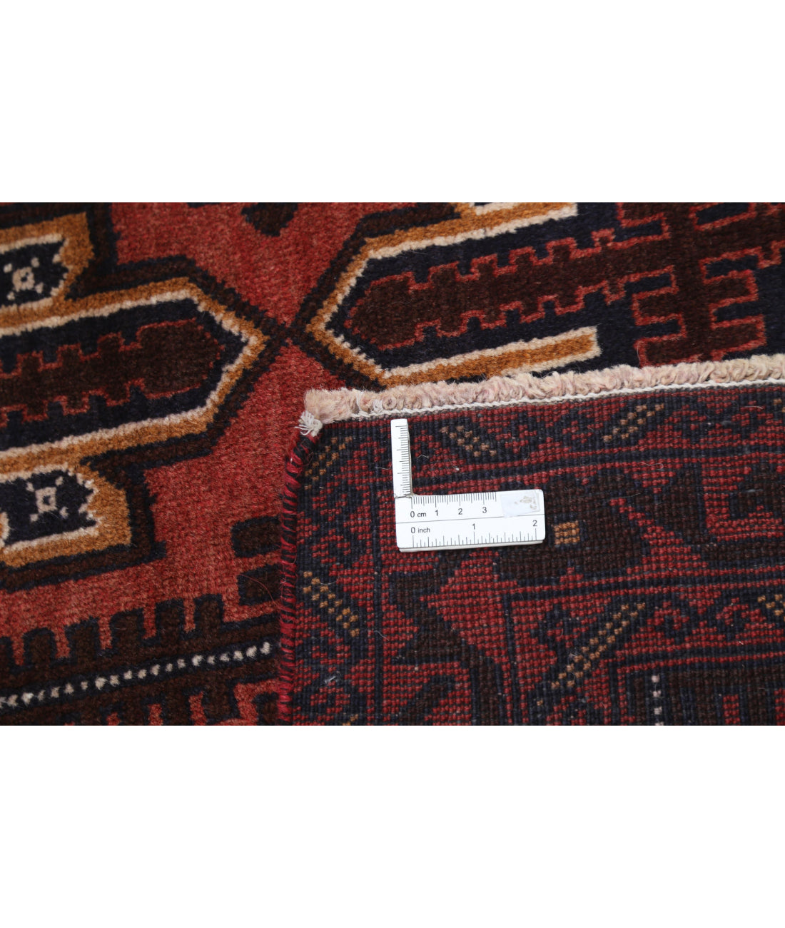 Baluch 2'9'' X 4'6'' Hand-Knotted Wool Rug 2'9'' x 4'6'' (83 X 135) / Red / N/A