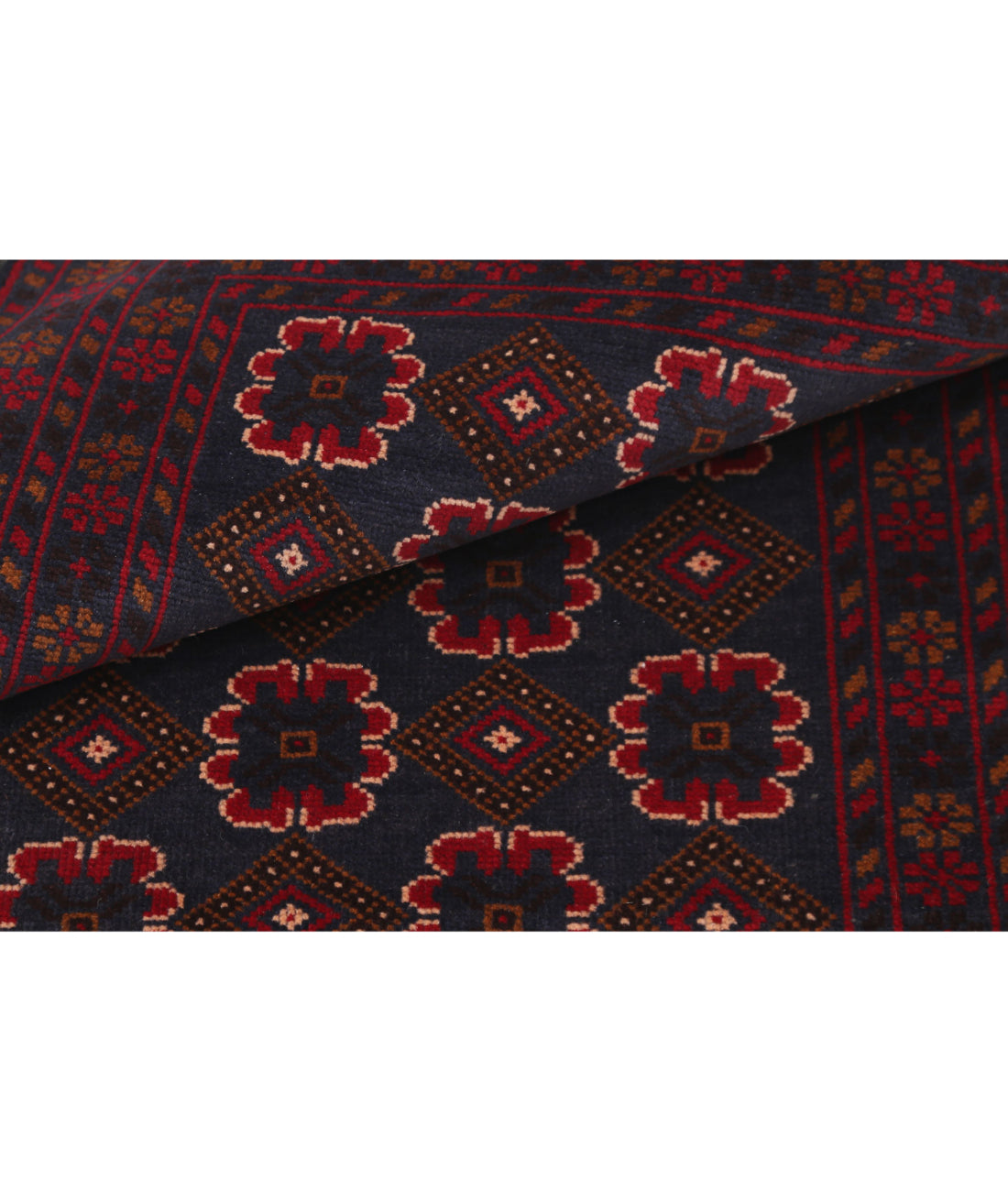 Baluch 2'8'' X 4'10'' Hand-Knotted Wool Rug 2'8'' x 4'10'' (80 X 145) / Red / N/A