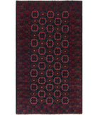 Baluch 2'8'' X 4'10'' Hand-Knotted Wool Rug 2'8'' x 4'10'' (80 X 145) / Red / N/A