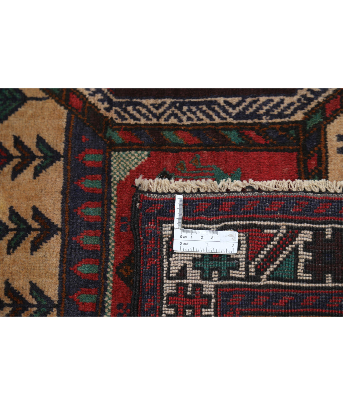 Baluch 2'11'' X 4'6'' Hand-Knotted Wool Rug 2'11'' x 4'6'' (88 X 135) / Red / N/A