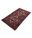 Baluch 2'11'' X 5'0'' Hand-Knotted Wool Rug 2'11'' x 5'0'' (88 X 150) / Red / N/A