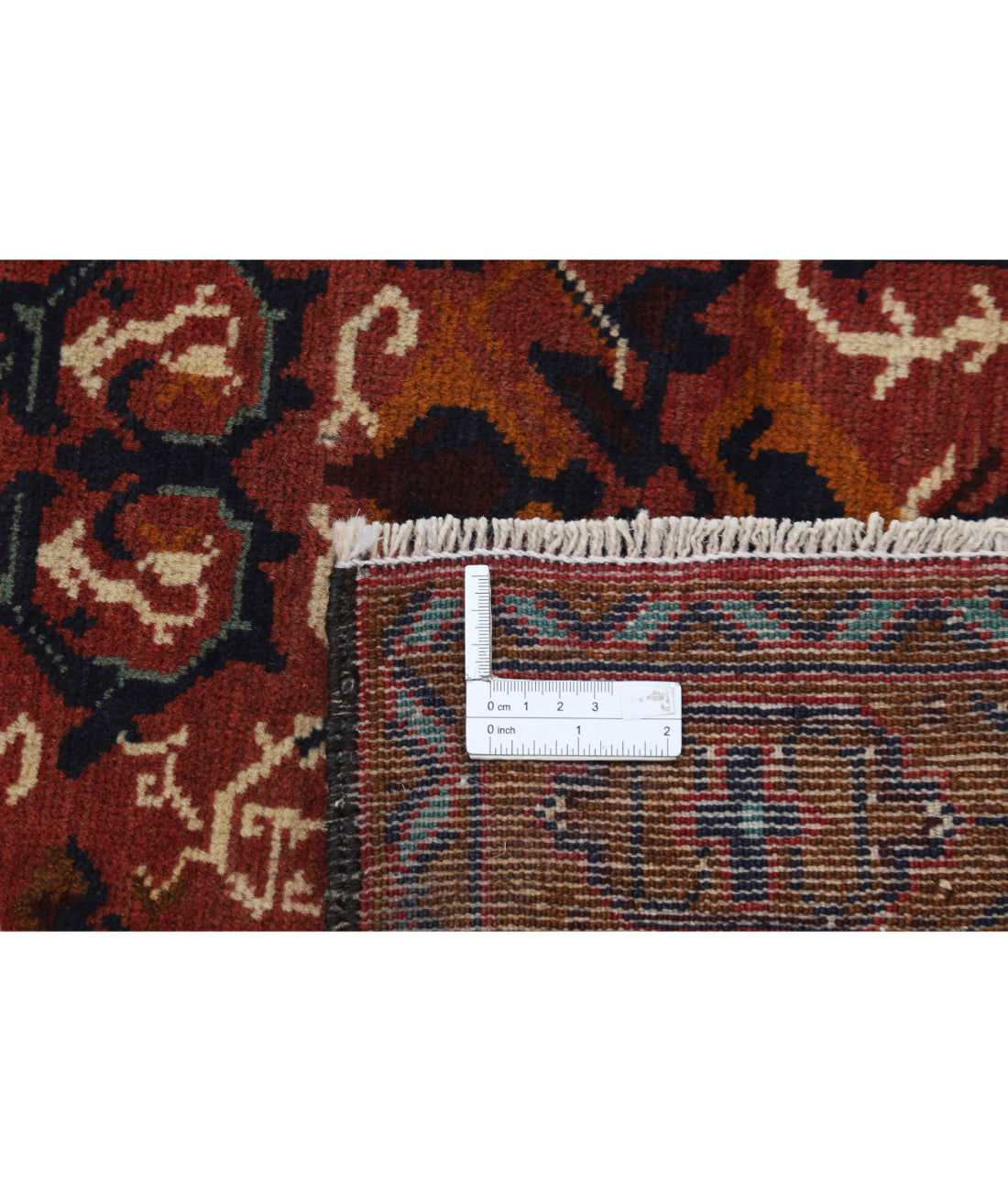 Baluch 3'0'' X 4'7'' Hand-Knotted Wool Rug 3'0'' x 4'7'' (90 X 138) / Red / N/A