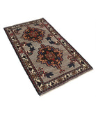 Baluch 3'0'' X 4'9'' Hand-Knotted Wool Rug 3'0'' x 4'9'' (90 X 143) / Red / N/A