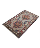 Baluch 3'0'' X 4'9'' Hand-Knotted Wool Rug 3'0'' x 4'9'' (90 X 143) / Red / N/A