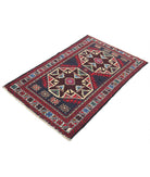 Baluch 2'9'' X 4'4'' Hand-Knotted Wool Rug 2'9'' x 4'4'' (83 X 130) / Red / N/A