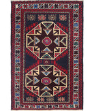 Baluch 2'9'' X 4'4'' Hand-Knotted Wool Rug 2'9'' x 4'4'' (83 X 130) / Red / N/A