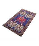 Baluch 2'8'' X 4'8'' Hand-Knotted Wool Rug 2'8'' x 4'8'' (80 X 140) / Red / N/A