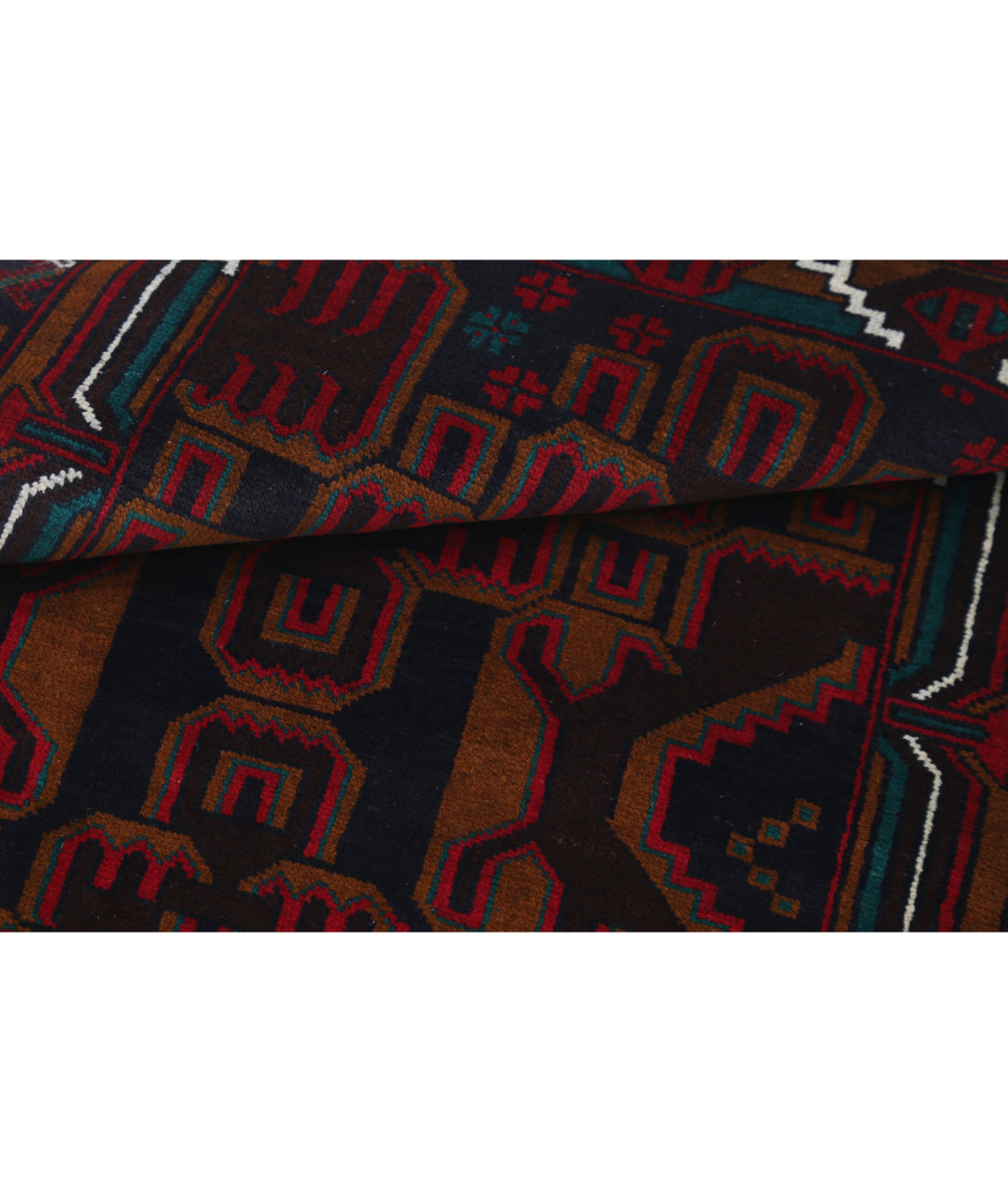 Baluch 2'9'' X 4'9'' Hand-Knotted Wool Rug 2'9'' x 4'9'' (83 X 143) / Red / N/A