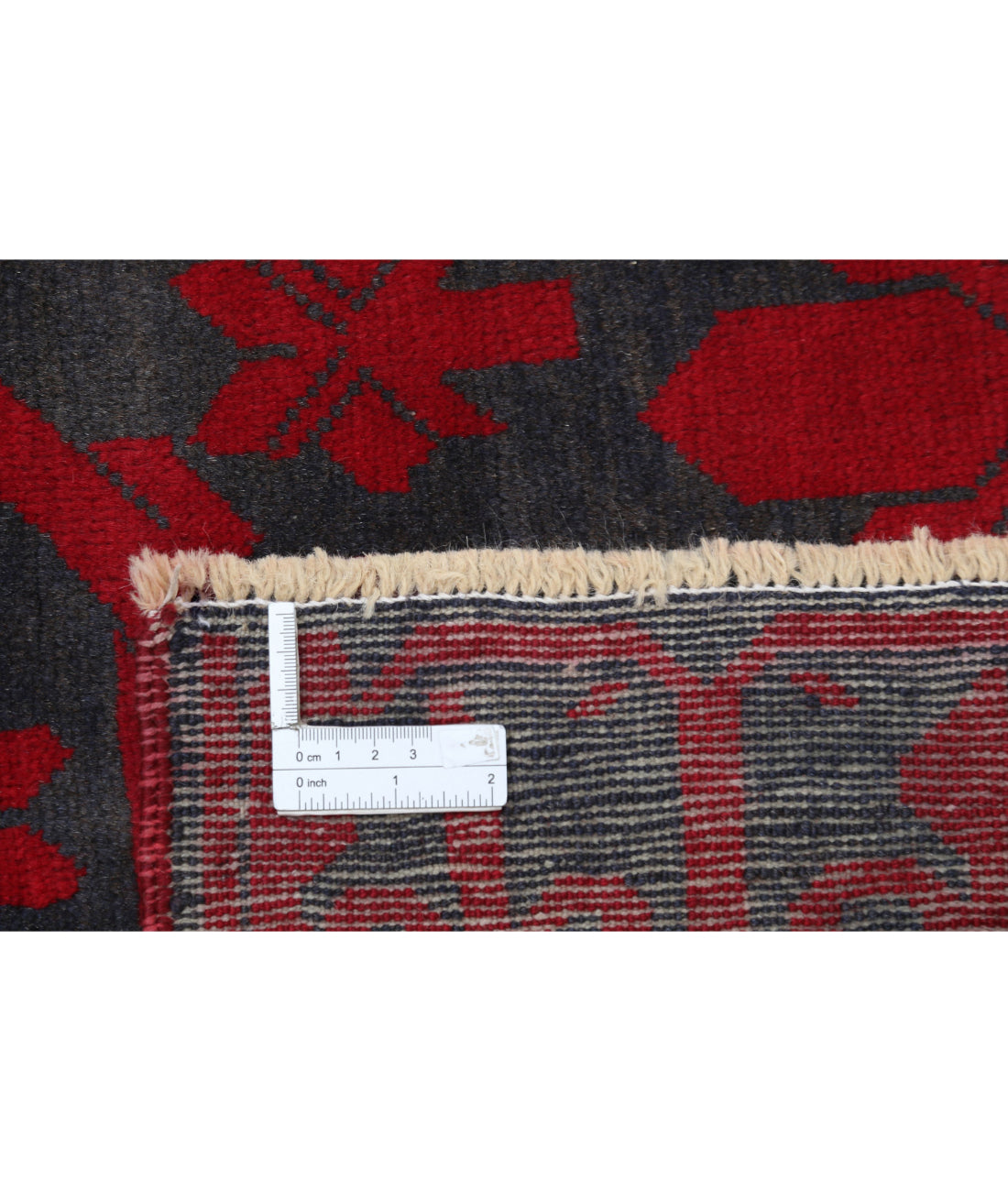 Baluch 2'9'' X 4'7'' Hand-Knotted Wool Rug 2'9'' x 4'7'' (83 X 138) / Red / N/A
