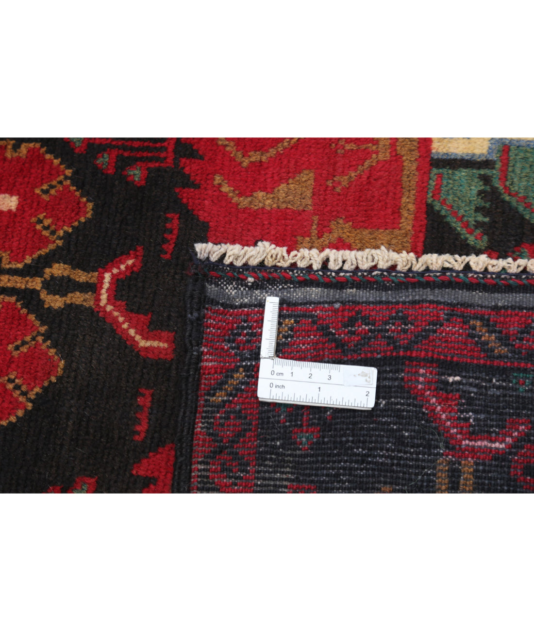 Baluch 2'10'' X 4'6'' Hand-Knotted Wool Rug 2'10'' x 4'6'' (85 X 135) / Red / N/A