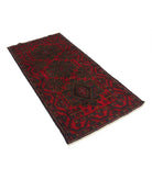 Baluch 2'11'' X 5'7'' Hand-Knotted Wool Rug 2'11'' x 5'7'' (88 X 168) / Red / N/A