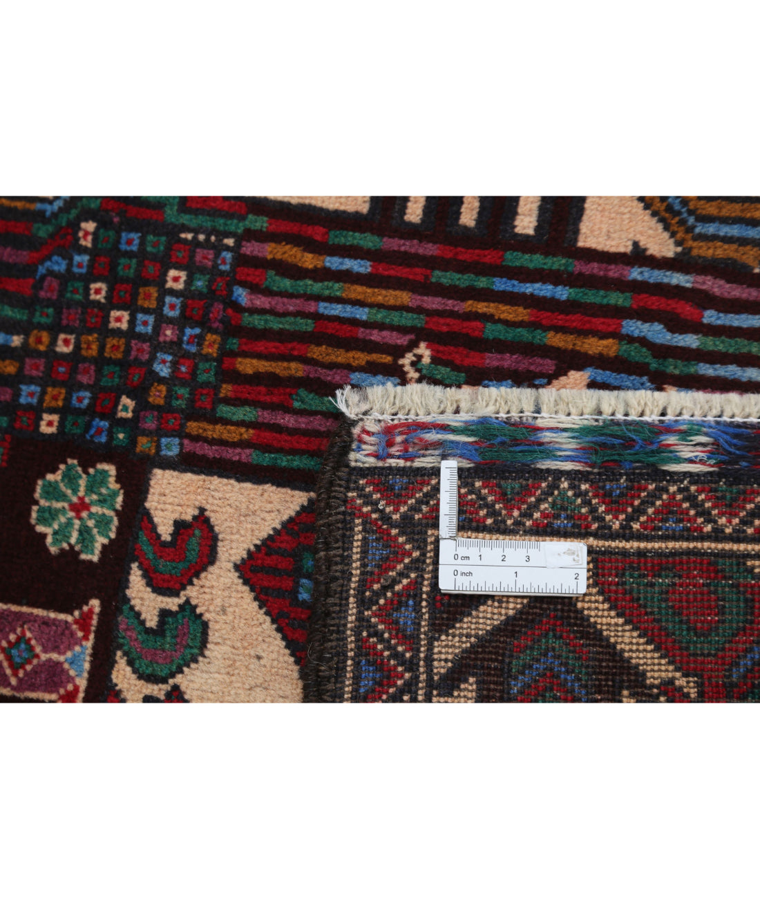 Baluch 3'0'' X 5'0'' Hand-Knotted Wool Rug 3'0'' x 5'0'' (90 X 150) / Red / N/A