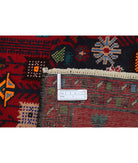 Baluch 2'11'' X 4'3'' Hand-Knotted Wool Rug 2'11'' x 4'3'' (88 X 128) / Red / N/A