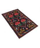 Baluch 2'11'' X 4'5'' Hand-Knotted Wool Rug 2'11'' x 4'5'' (88 X 133) / Red / N/A