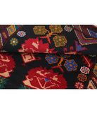 Baluch 2'11'' X 4'5'' Hand-Knotted Wool Rug 2'11'' x 4'5'' (88 X 133) / Red / N/A