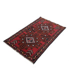 Baluch 2'9'' X 4'8'' Hand-Knotted Wool Rug 2'9'' x 4'8'' (83 X 140) / Red / N/A