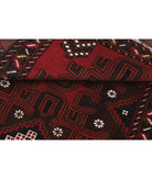 Baluch 2'9'' X 4'8'' Hand-Knotted Wool Rug 2'9'' x 4'8'' (83 X 140) / Red / N/A