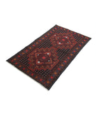 Baluch 2'9'' X 4'7'' Hand-Knotted Wool Rug 2'9'' x 4'7'' (83 X 138) / Red / N/A