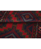 Baluch 2'9'' X 4'10'' Hand-Knotted Wool Rug 2'9'' x 4'10'' (83 X 145) / Red / N/A