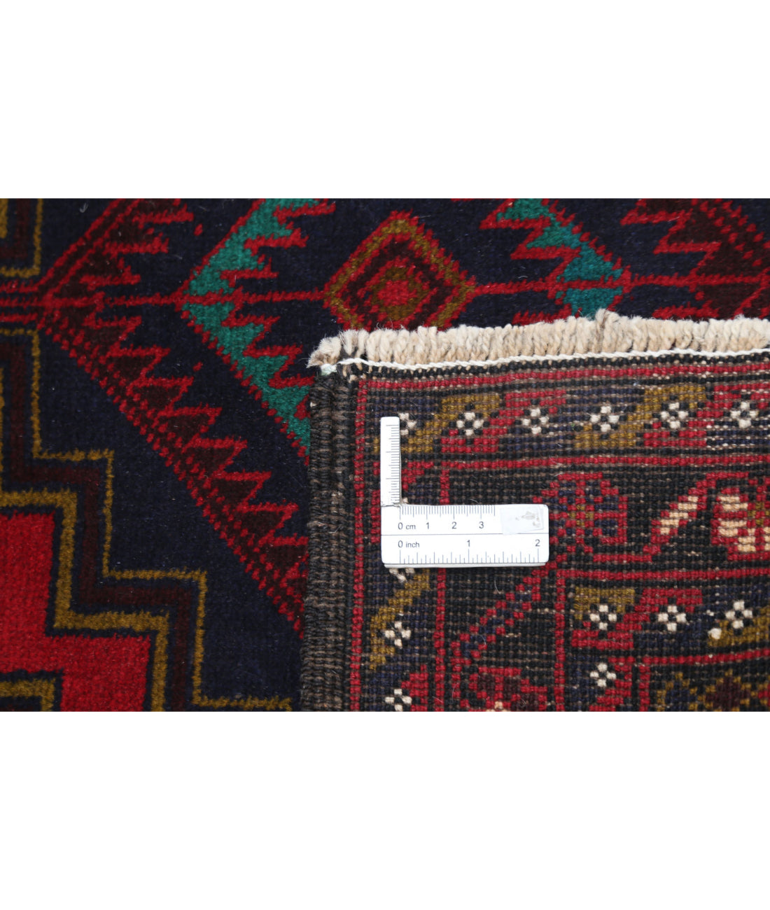 Baluch 2'9'' X 4'10'' Hand-Knotted Wool Rug 2'9'' x 4'10'' (83 X 145) / Red / N/A