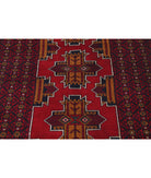 Baluch 2'11'' X 4'10'' Hand-Knotted Wool Rug 2'11'' x 4'10'' (88 X 145) / Red / N/A