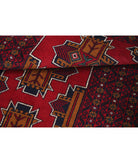 Baluch 2'11'' X 4'10'' Hand-Knotted Wool Rug 2'11'' x 4'10'' (88 X 145) / Red / N/A