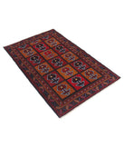 Baluch 2'11'' X 4'5'' Hand-Knotted Wool Rug 2'11'' x 4'5'' (88 X 133) / Red / N/A