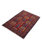 Baluch 2'11'' X 4'5'' Hand-Knotted Wool Rug 2'11'' x 4'5'' (88 X 133) / Red / N/A