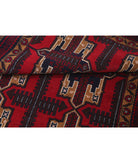 Baluch 3'2'' X 4'11'' Hand-Knotted Wool Rug 3'2'' x 4'11'' (95 X 148) / Red / N/A