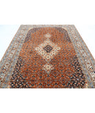 Bijar 7'6'' X 10'10'' Hand-Knotted Wool Rug 7'6'' x 10'10'' (225 X 325) / Red / Ivory